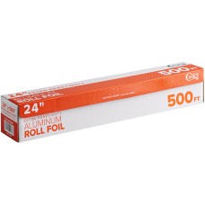 Choice® USA Food Service Extra Heavy-Duty Aluminum Foil Roll 24" x 500' #12224X5XHD