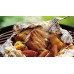 Фольга пищевая, алюминиевая, очень прочная Heavy-Duty Aluminum Foil калибра 80 от Choice® USA, рулон - 38,1см Х 152,4м \15" x 500' #12215X5HD