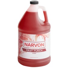 Концентрат - сироп напитков 5:1 Фруктовый Пунш Fruit Punch Concentrate от Narvon® USA - 3,785л./ 1 галлон #NBCFRUITPNCH