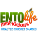 Сверчки жареные с манго и жгучим хабанеро Моле Mini-Kickers Mango Habanero от EntoVida® USA - 10гр\около 100 сверчков в тубусе #EL-001-00006