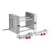 Пресс ручной для полукруглых изделий - чебуреков/ эмпанадос Turnover Machine Kit от Estella™ USA - с пресс-формой 184,2 х 88,9 х 50,8 мм. #ETMA13KIT