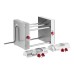 Пресс ручной для полукруглых изделий - кальцоне / эмпанадос Turnover Machine Kit от Estella™ USA - с пресс-формой 114,3 х 63,5 х 38,1 мм. #ETMA3KIT