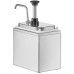 Диспенсер для соусов стальной, со стальным, регулируемым дозатором ServSense™ Condiment Dispenser Stainless Steel Pump Одинарный 1,89л/2 Qt. #651PDS2QT1S