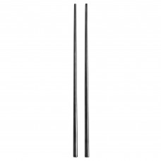 Acopa® Heika™ 18/8 Stainless Steel Extra Heavy Weight Chopsticks, Black, 9" - 12/Pack
