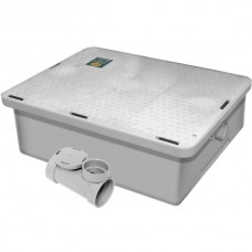 Жироуловитель термопластовый, низкопрофильный Grease Trap Lo-Profile от Endura® Canada, c переходником 2 дюйма, поток воды 95 лит./мин. (25 GPM) #3925A02LO