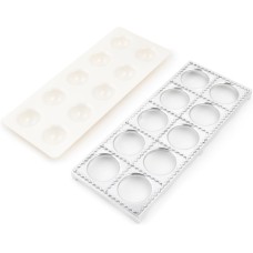 Пресс-форма для больших равиоли и вареников Jumbo Ravioli Maker от Fox Run™ USA ручная на 10 единиц #57672