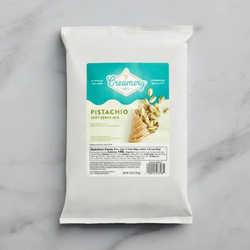 Смесь для мягкого мороженого фисташковая Soft Serve Mix от Creamery Ave™ USA - 1,45кг. #SSCRMPIST