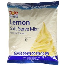 Смесь для мягкого мороженого Лимон Soft Serve Mix от Dole® USA - 2кг. #D585-A6448
