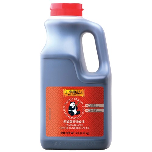 Соус устричный Панда Бренд Panda Brand Oyster Flavored Sauce с MSG от Lee Kum Kee® USA - 2,27кг.\5Lb. Best By #LKK13804