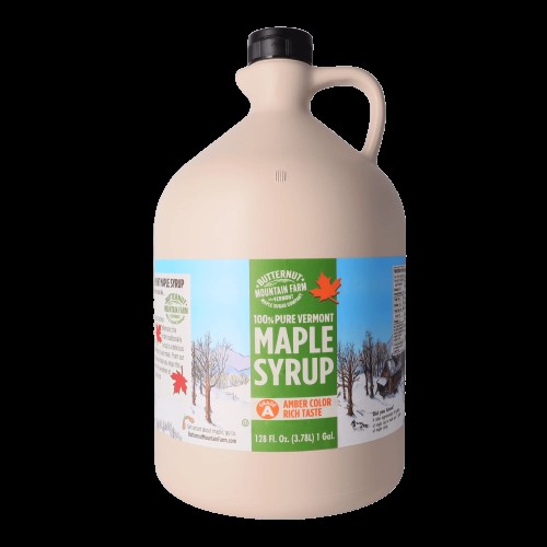 Кленовый сироп чистый, янтарный, класса А\ Amber Pure Grade A Maple Syrup от Butternut Mountain Farm USA 3,79лит\ Best by #F025415 \ Бренд может варьироваться\