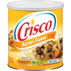 Шортенинг - жир растительный, со вкусом масла Butter Flavor All-Vegetable Shortening от Crisco® USA - 1,36кг. #600530