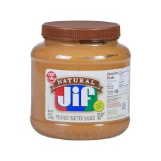Соус с арахисовым маслом Natural Peanut Butter Sauce от Jif® USA - 2,04кг./4.5 lb. Best By #JIF008102