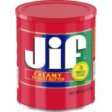 Арахисовое масло кремовое Creamy Peanut Butter от Jif® USA - 1,81кг./4 lb. Best By #990050