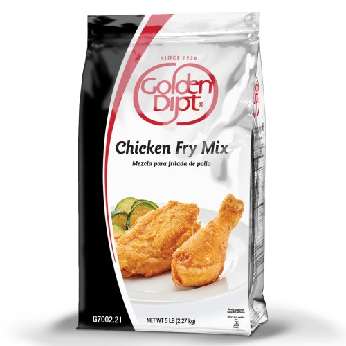 Смесь для кляра для жареных цыплят Chicken Fry Mix от Golden Dipt® USA - 2,27кг. #G7002.21