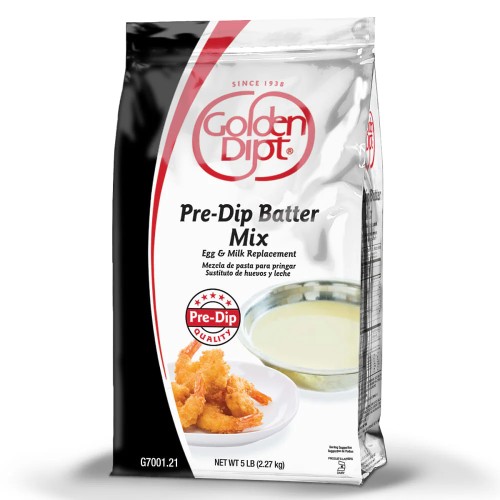 Смесь для кляра Пре-дип Pre-Dip Batter Mix от Golden Dipt® USA - 2,27кг. #G7001.21