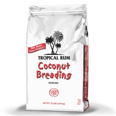 Смесь для панировки Тропическая ромово-кокосовая Tropical Rum Coconut Breader от Golden Dipt® USA - 4,54кг #G2460.690
