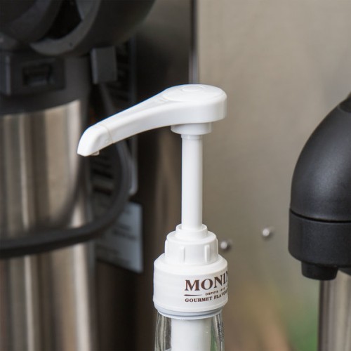 Насос-дозатор для сиропов, с насадкой от насекомых Monin® USA Syrup Pump 7,4мл\0.25oz для стеклянных бутылок 750мл #544P230