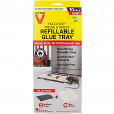 Victor® Pest Hold-Fast® Rat Glue Tray pack of 5 #M775