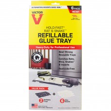 Victor® Pest Hold-Fast® Rat Glue Tray pack of 6 #M776