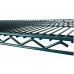 Стеллаж влагостойкий с эпоксидным, зеленым покрытием NSF® 4 полки Regency™ USA - 61х107х188см\ 24x42х74дюйма #RGNC2442EGKIT