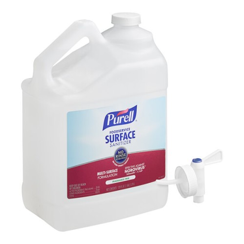 Дезинфектор для пищевых поверхностей, рефилл Purell® Fragrance-Free Foodservice Surface Sanitizer 3,78л\128 oz. #4341-04 