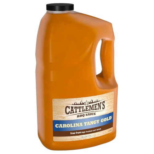 Соус барбекю Золотой Острый из Каролины/ Carolina Tangy Gold™ BBQ Sauce от Cattlemen's® USA - 3,78л. #410540082
