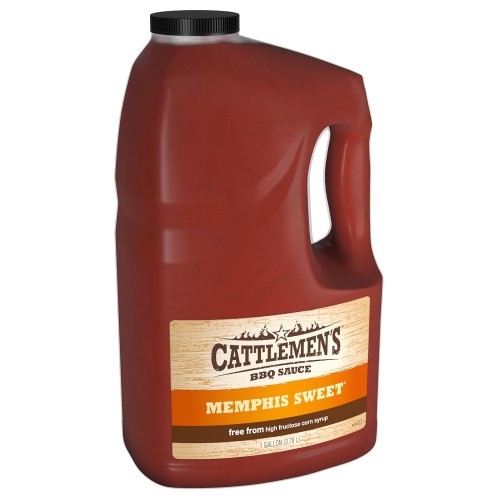 Соус барбекю Сладкий Мемфис/ Memphis Sweet® BBQ Sauce от Cattlemen's® USA - 3,78л. #418013782