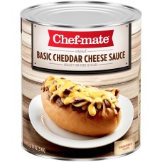 Сырный соус чеддер базовый Basic Cheddar Cheese Sauce от Chef-mate® USA - банка #10 / 3кг/ 6 lb 10 oz #11000364