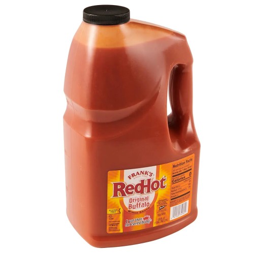 Соус для крылышек баффало Buffalo Wings Sauce от FRANK'S® RedHot® USA 1000-2000 Scoville Units - 3,78л./3,99 кг./1гал. #125664