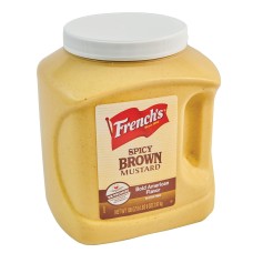 Горчица Острая Коричневая Френча Spicy Brown Mustard от French's® USA - 2,97кг./ 105 oz. #901570805
