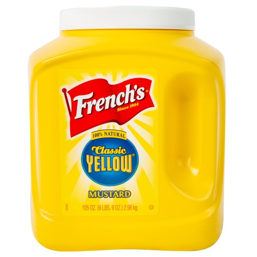 Горчица желтая классическая Френча Classic Yellow Mustard от French's® USA - 2,98кг\105oz Best By #0264331