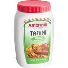 Тахинная паста из обжаренного кунжута All-Natural Tahini Paste от   Ambrosia® USA - 454гр./16 oz. #32963