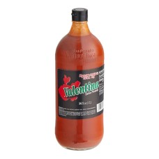 Мексиканский экстра острый соус Black Label Mexican Hot Chile Sauce 2100 SHU от Valentina® Salsa Picante - 1л./ 34 fl. oz. #SV00047-1L