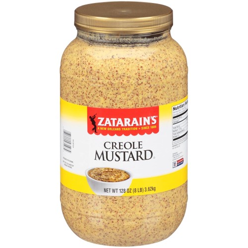 Горчица Креольская Затарейна Creole Mustard от Zatarain's® USA - 3,62 кг./ 128 oz. #ZTR03107