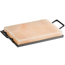 Блок гималайской соли с подносом для гриля и сервировки Himalayan Salt Slab with Oven- and Grill-Safe Serving Tray - 30,5x20,3x3,8см\12"x8"x1,5" #102RECTANKIT