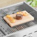 Блок гималайской соли с подносом для гриля и сервировки Himalayan Salt Slab with Oven- and Grill-Safe Serving Tray - 30,5x20,3x3,8см\12"x8"x1,5" #102RECTANKIT