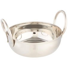Миска сервировочная "Болти Диш", стальная, с ручками Balti Dish от American Metalcraft® - 108 х 35мм./10 oz./296мл. #BD35