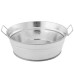 Таз сервировочный, круглый из оцинкованного металла Galvanized Metal Tub от American Metalcraft® USA - 1,09 л./37 oz. #MTUB83