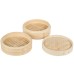 Стимер - пароварка бамбуковая, набор из 2-х стимеров и крышки Bamboo Steamer Set от Town® USA - 203мм./8" #34208SET