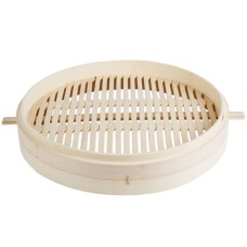Стимер - пароварка бамбуковая, с ручками Bamboo Steamer от Town® USA - 508мм./20" #34220