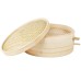 Стимер - пароварка бамбуковая, набор из 2-х стимеров с ручками и крышки Bamboo Steamer Set от Town® USA - 457мм./18" #34218SET