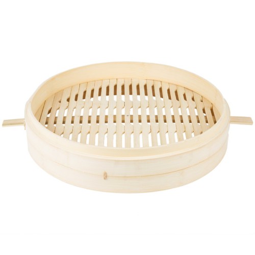 Стимер - пароварка бамбуковая, с ручками Bamboo Steamer от Town® USA - 457мм./18" #34218