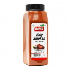 Святая Коптильня смесь специй для сухого маринования мяса и BBQ Holy Smokes Pork & Meat Rub от Badia® USA - 680,4 г / 24 oz #00532 Святая Коптильня смесь специй для сухого маринования мяса и BBQ Holy Smokes Pork & Meat Rub от Badia® USA - 680,4 г / 24 oz #00532