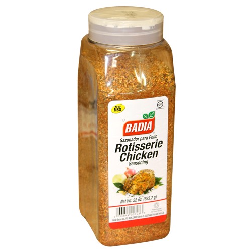 Смесь специй для цыплят Ротиссери Badia® USA Rotisserie Chicken - 22oz\624гр #00726