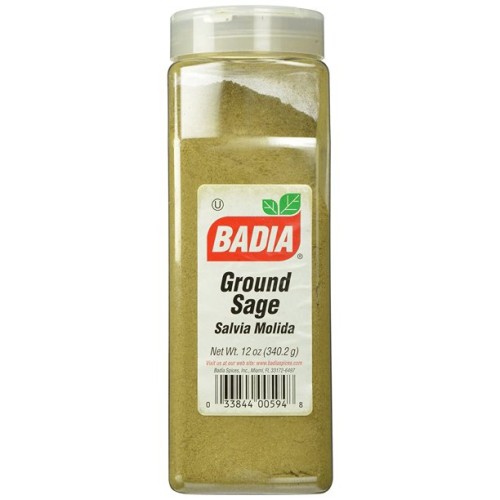 Шалфей молотый Badia® USA Sage Ground - 340,2гр.\12oz. #00594