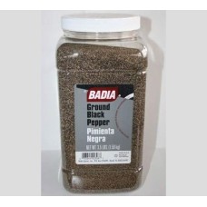 Перец черный, среднего помола Badia® USA Ground Black Pepper - 4lb\1.81кг #BA00306