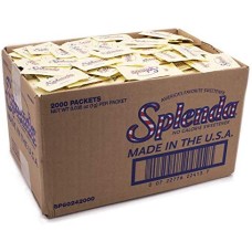 Заменитель сахара Спленда (сукралоза) No Calorie Sweetener от SPLENDA® USA порционные пакетики 1грамм - 2000шт\уп. #SPLND2000