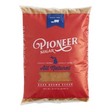 Сахар тростниковый, темно-коричневый с мелассой Dark Brown Sugar от Pioneer® Sugar USA - 907гр./ 2 lb.#PS00225