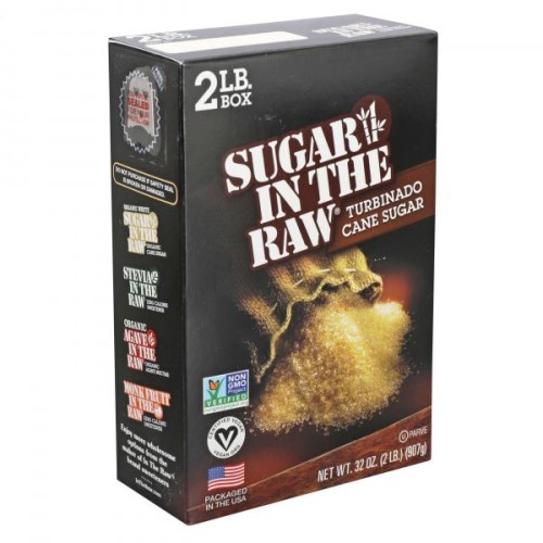 Сахар тростниковый, коричневый турбинадо Sugar In The Raw® USA - 0,907 кг./2Lb #01423
