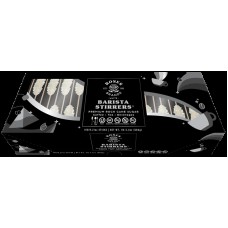 Сахарные палочки-леденцы белые из тростникового сахара White Rock Candy Barista Stirrer от Roses Brands® USA - 100шт/упак. #RBW5340